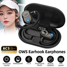 Open Ear Kopfhörer Kabellos Bluetooth Ohrhörer OWS Touch Zweiachsige drehbare