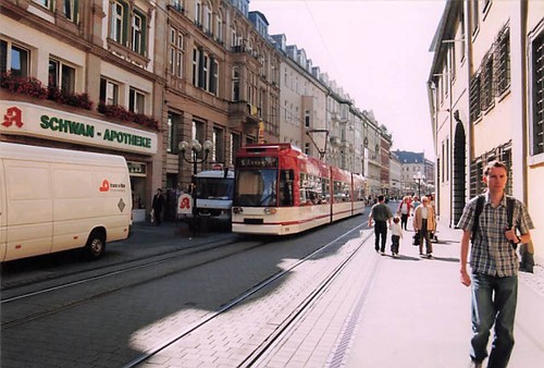 Foto tram erfurt bahnhofstr - tram,