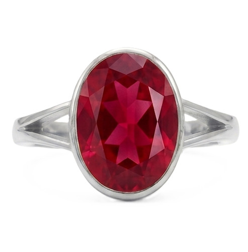 Karat natürlicher rubin - 5,00,