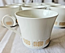 Tasse - Kaffeetasse - KRAUTHEIM RIALTO Selb Bavaria Goldbordüre