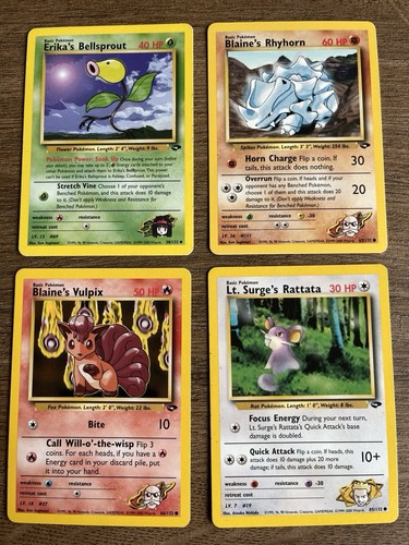 Pokémon karten set gym - ,