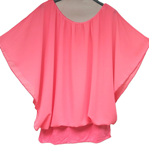 Chiffon tunika bluse shirt - tunika,