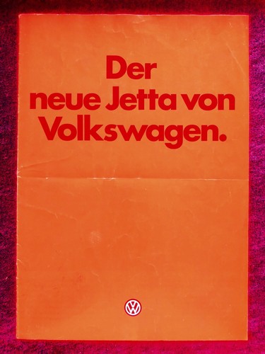 Jetta prospekt 1979 - vw, 08.1979