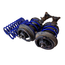 C34* Mercedes Benz W203 Stoßdämpfer Fahrwerksfedern SET HR 90v22  HA 01G22