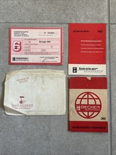 Becker Autoradio Europa MU