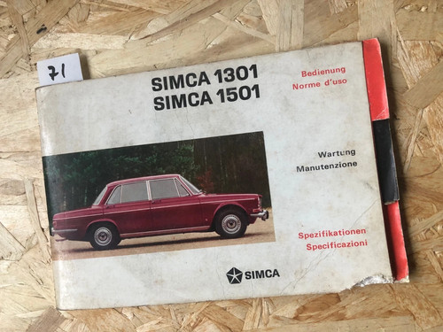 Simca 1301 1501 original - 1501,
