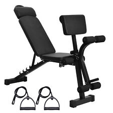 Verstellbare Hantelbank Klappbar Trainingsbank Schrägbank Fitnessbank Schrägbank