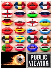 Leinwand bild canvas - bild, fußball