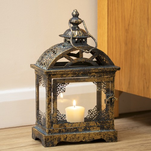 Quadratische antik gold - quadratische,