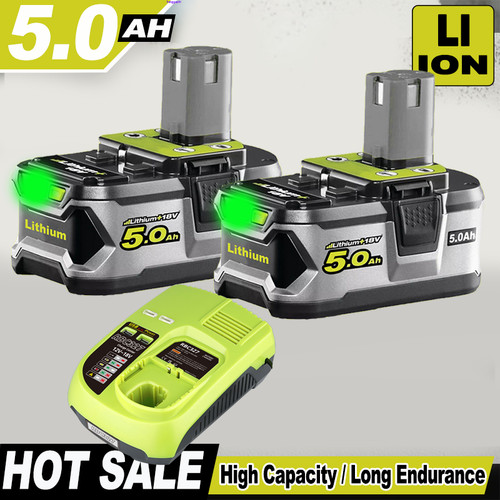Für ryobi akku 18v - 18v, 5,0ah