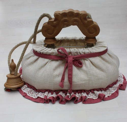 Lampe holz stoff - lampe,