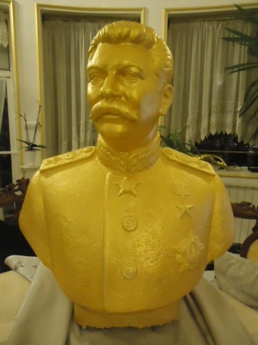Stalin büste gips 85x75 - stalin-büste, cm.