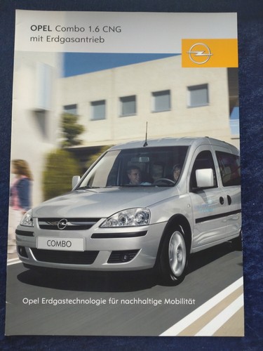 Opel combo cng prospekt - opel,