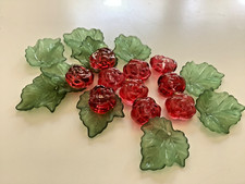 10 Glas Perlen, Rosen, Blumen