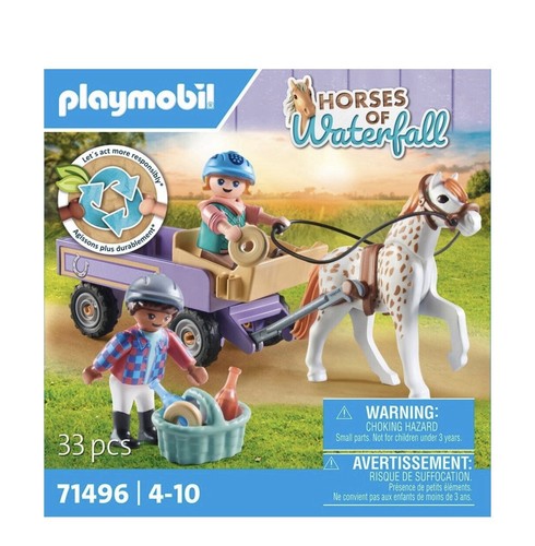 Playmobil horses waterfall - horses,