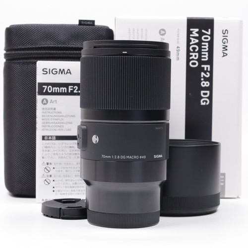 Sigma art 70mm dg macro - f2.8,