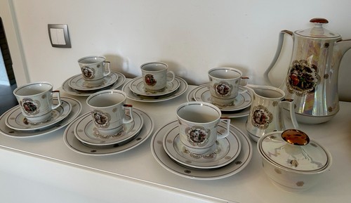 Jlmenau ddr kaffeeservice - ddr,