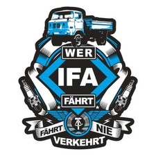 Aufkleber Wetterfest W50 IFA DDR Osten Ostdeutschland Ossi LKW Allrad Kipper NVA