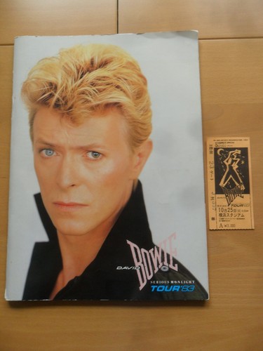 David bowie japan tour book - david,