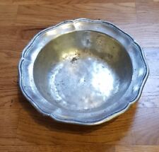 Dekorative Zinn Schale 95 und