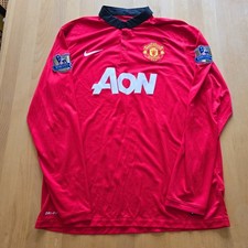 Manchester United Trikot - #10 Rooney - Langarm - Saison 2012/13 - Größe XL