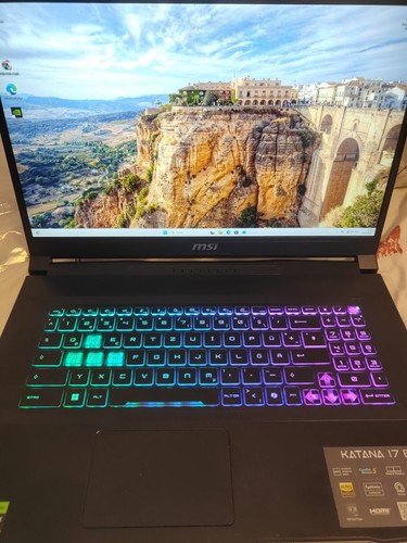Msi katana gaming laptop - katana, 17