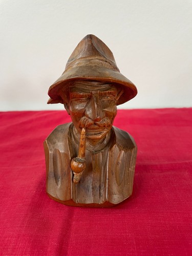 Holz kopf figur - figur, charakterkopf
