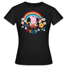 Peppa Wutz Regenbogen Rainbow Frauen T-Shirt