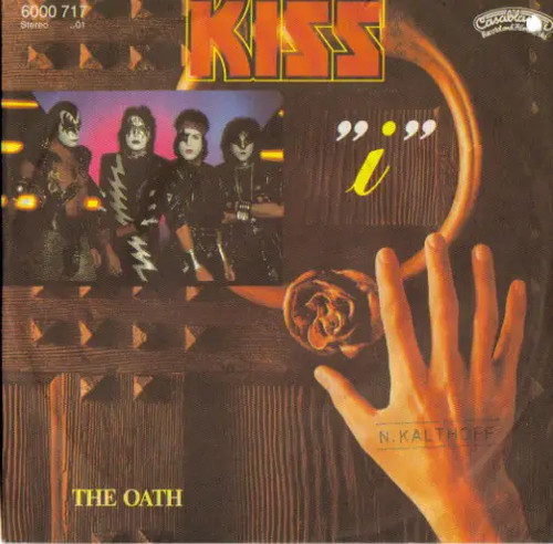 Kiss vinyl single - i,
