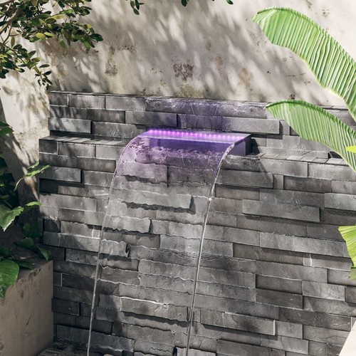 Wasserfall element mit - wasserfall-element,