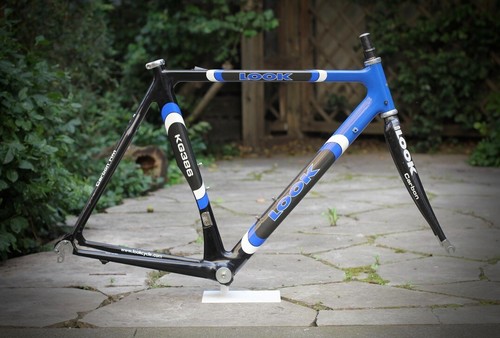 Look 386 carbon frame 53 - carbon,