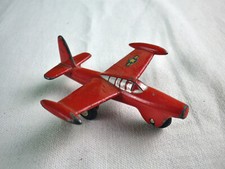 Schuco Piccolo 780 Flugzeug Militär Thunderjet rot mk62