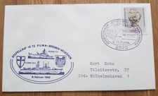 Schnellboot Klasse 143 A Stapellauf S 72 Puma Sonderstempel 1982 Bremen Vegesack