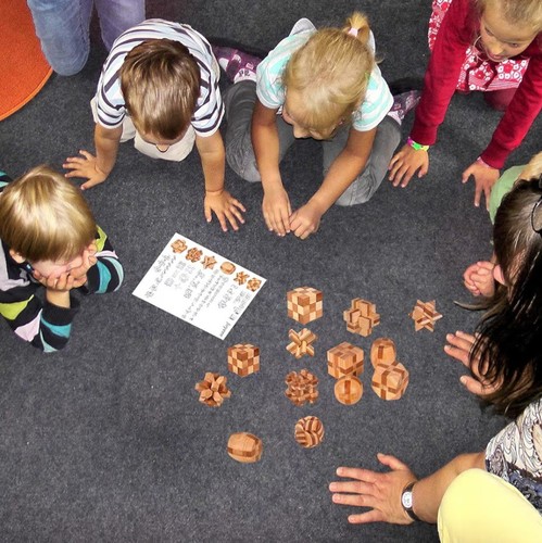 Denkspiel holzpuzzle - denkspiel,