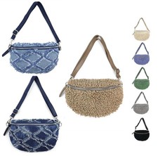 BRUST BAUCH HÜFT TASCHE LEDER