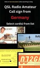 QSL Amateurfunkkarte -