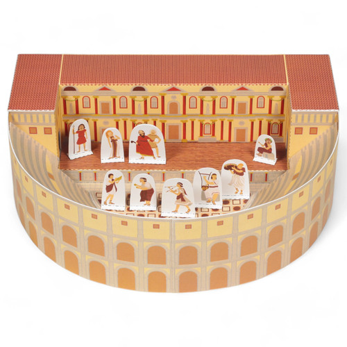 Römisches theater papier - römisches,