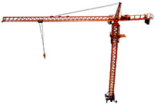 Gescha Metallmodell Baumaschine 2010 Turmdrehkran Baukran Peiner SK 71  1:87