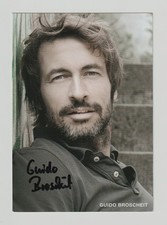 GUIDO BROSCHEIT - ORIGINAL HANDSIGNIERTE  AUTOGRAMMKARTE