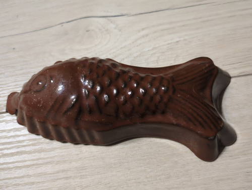 Kleine alte fischbackform ddr - kleine,