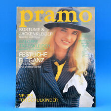 DDR Pramo 11 1987 Praktische Mode Schnittmuster Festmode Jugendweihe Jumper R
