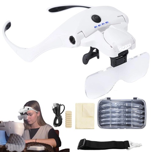 Professionelle stirnlupe mit - professionelle,