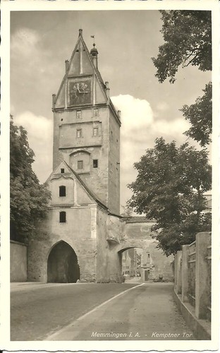 Memmingen allgäu schwaben - ak,