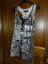 Kleid Sommer Skull Totenkopf Rock Rebel Größe L  Damen Sommer Frühling