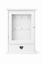 Schlüsselkasten Holz Weiß