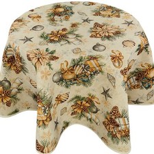 Tischdecke WEIHNACHTEN Rund