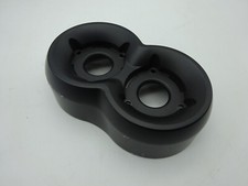 Yamaha V-Max 1700 Auspuffblende Blende links schwarz VMAX RP21 Verkleidung