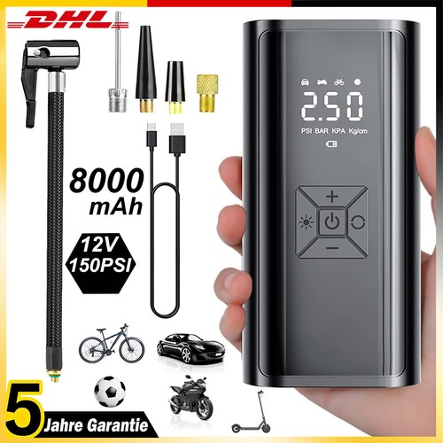 8000mah elektrische luftpumpe - 8000mah,