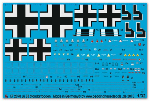 Peddinghaus decals 2070 - peddinghaus-decals, 1/32