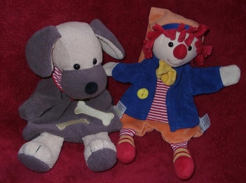 Sterntaler handpuppen clown - 2,